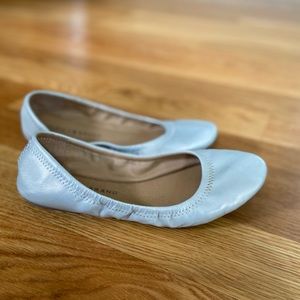 Lucky Brand Silver Ballet Flats 7